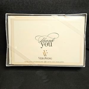 NWT Vera Wang Thank You Cards